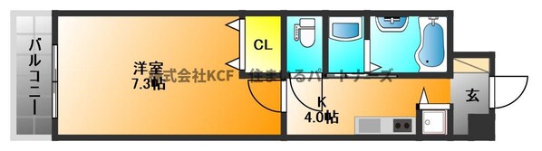 クオリアけやき通りの物件間取画像